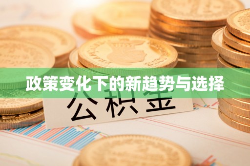 咨询政策变化下的新趋势与选择