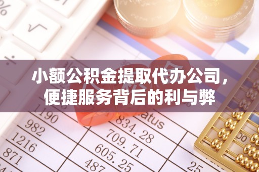 咨询小额公积金提取代办公司，便捷服务背后的利与弊
