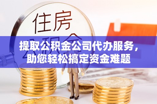 咨询提取公积金公司代办服务，助您轻松搞定资金难题