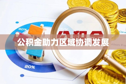 咨询公积金助力区域协调发展