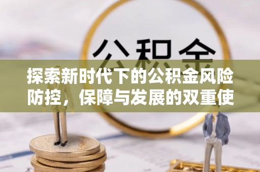 咨询探索新时代下的公积金风险防控，保障与发展的双重使命