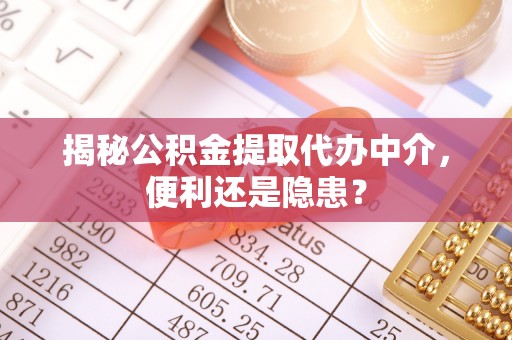 咨询揭秘公积金提取代办中介，便利还是隐患？