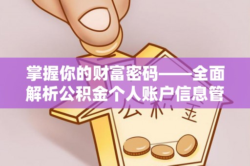 咨询掌握你的财富密码——全面解析公积金个人账户信息管理与优化