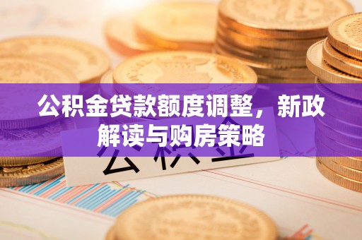 咨询公积金贷款额度调整，新政解读与购房策略