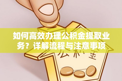 咨询如何高效办理公积金提取业务？详解流程与注意事项