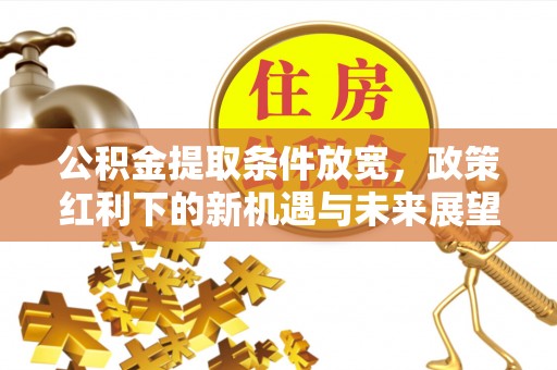 咨询公积金提取条件放宽，政策红利下的新机遇与未来展望