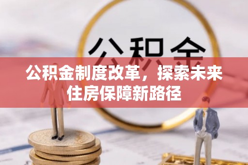 咨询公积金制度改革，探索未来住房保障新路径