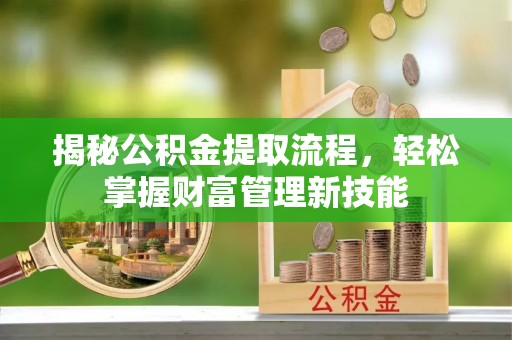 咨询揭秘公积金提取流程，轻松掌握财富管理新技能