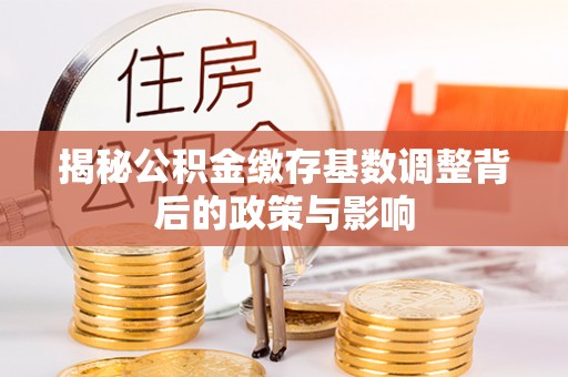 咨询揭秘公积金缴存基数调整背后的政策与影响