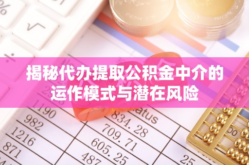 咨询揭秘代办提取公积金中介的运作模式与潜在风险