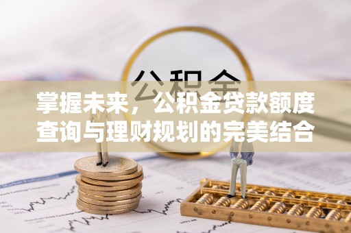 咨询掌握未来，公积金贷款额度查询与理财规划的完美结合