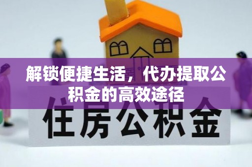 咨询解锁便捷生活，代办提取公积金的高效途径