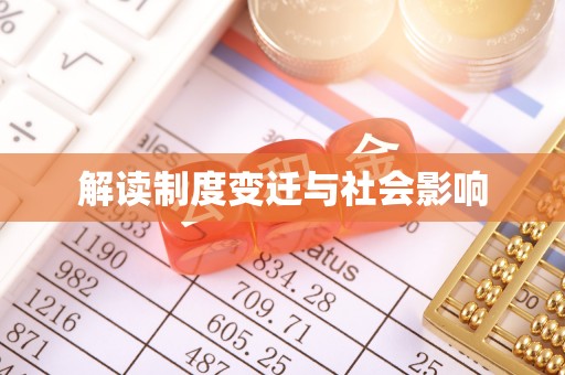 咨询解读制度变迁与社会影响
