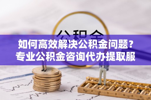 咨询如何高效解决公积金问题？专业公积金咨询代办提取服务来帮你