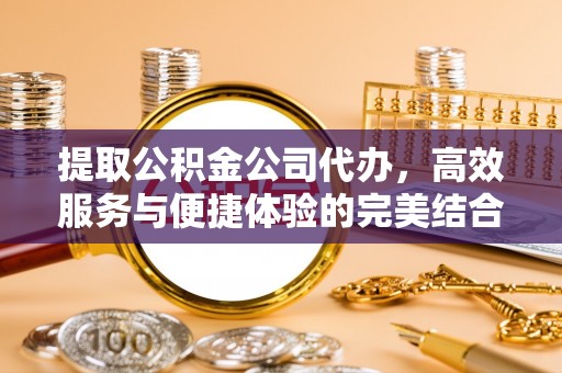 咨询提取公积金公司代办，高效服务与便捷体验的完美结合