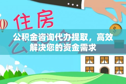 咨询公积金咨询代办提取，高效解决您的资金需求