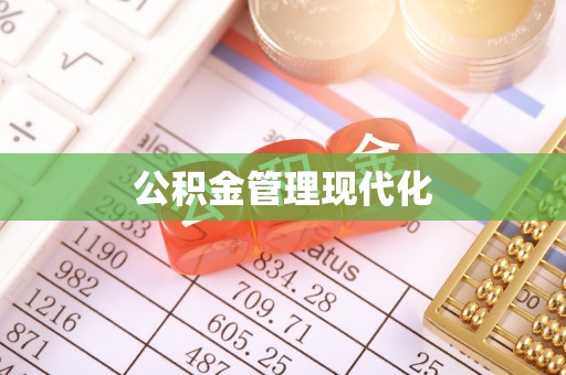 咨询公积金管理现代化