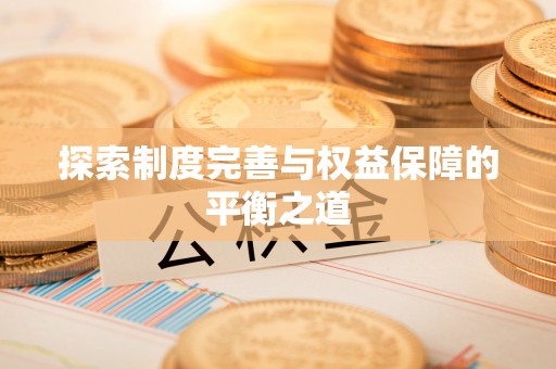 咨询探索制度完善与权益保障的平衡之道