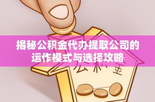 咨询揭秘公积金代办提取公司的运作模式与选择攻略