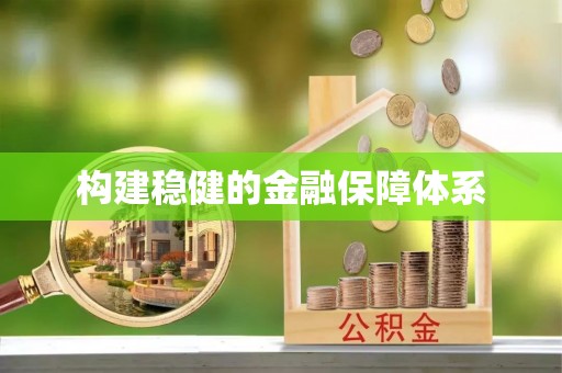 咨询构建稳健的金融保障体系