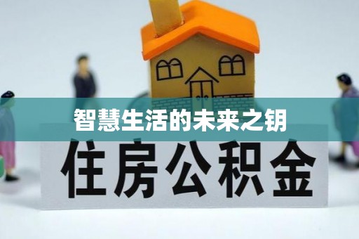 咨询智慧生活的未来之钥