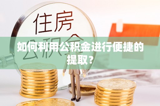 咨询如何利用公积金进行便捷的提取？