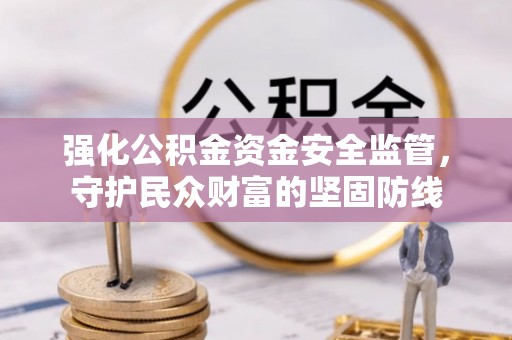 咨询强化公积金资金安全监管，守护民众财富的坚固防线